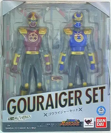 반다이 S.H.Figuarts 닌포우전대 하리켄저 고우라이저 세트