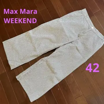 Max Mara WEEKEND 와이드 팬츠 LL(42)