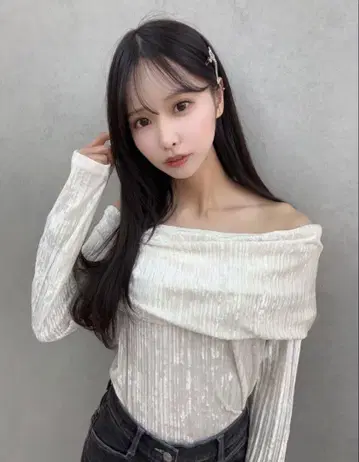벨로아 플리츠 TOP