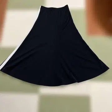 플레어 스커트 블랙