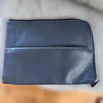 유나이티드 애로우즈 united arrows 클러치 백 네이비 가죽
