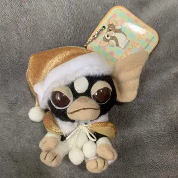 기즈모 산타 의상 봉제 인형 키링