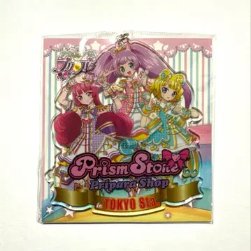 프리즘 스톤 도쿄 한정판 아크릴 키링 프리파라 소라미 스마일