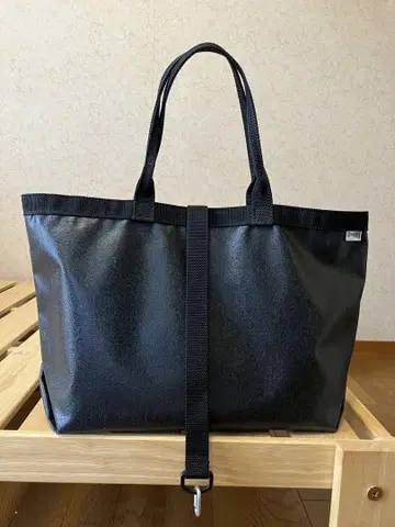 jetminmin 텐트 소재 토트백 FOLLOW-45 BLACK