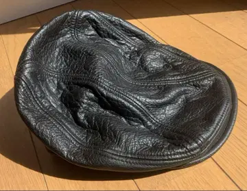 NEW YORK HAT 뉴욕 햇 블랙 가죽 헌팅