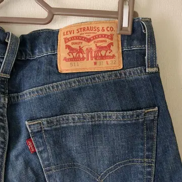 LEVI 511 스트레이트 데님 W31 L32
