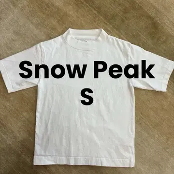 Snow Peak 티셔츠 헤비 웨이트 S 일본제