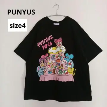 PUNYUS 푸뉴즈 10th 오리지널 티셔츠 와타나베 나오미 사이즈 4