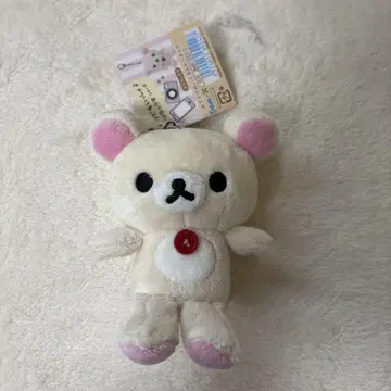 리락쿠마 언제나 함께 외출 봉제 인형 키링 코리락쿠마