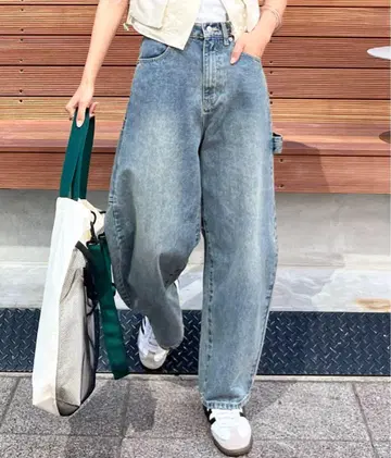 CPCM 커브 페인터 데님 팬츠 S