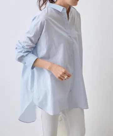 BEARDSLEY 면 린넨 보일 2WAY 빅 셔츠