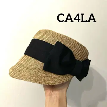 ca4la 밀짚 모자 헌팅 캡 새상품급