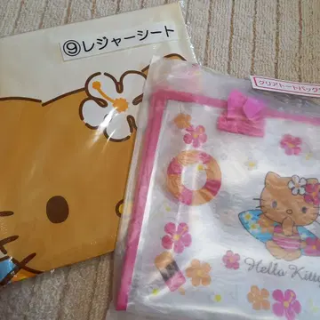 키티 복권 백 돗자리