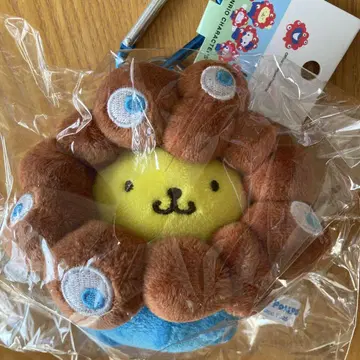오사카 간사이 엑스포 산리오 캐릭터 봉제 인형 폼폼푸딩 카라비너 포함