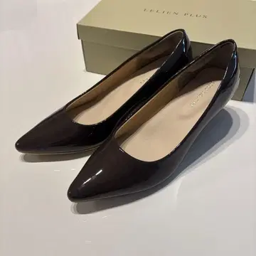 LILIEN PLUS 다크 브라운 하이힐 40