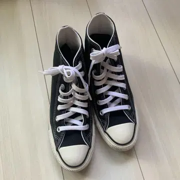 컨버스 올스타 블랙 하이컷 스니커즈