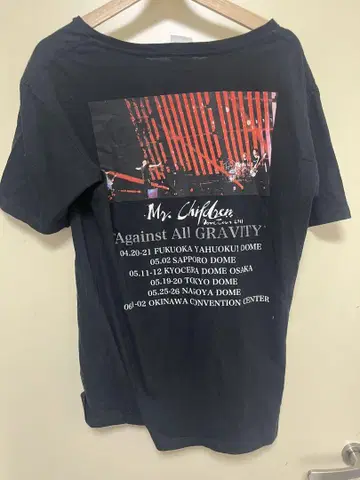 Mr.Children Against All GRAVITY 티셔츠