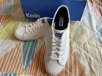 Keds 화이트 스니커즈 미사용 가죽