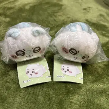 치이카와 네소베리 봉제 인형 가챠가챠 모몽가 2개 세트