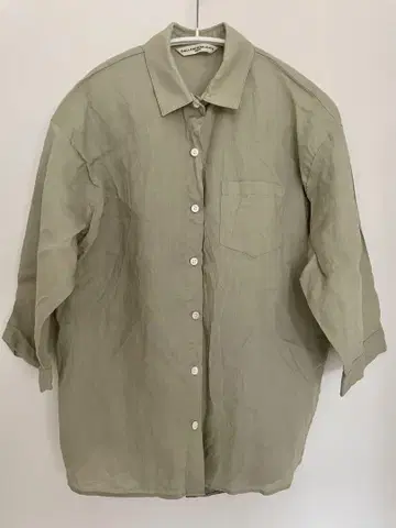 GALLARDAGALANTE(개럴개런트) 그린 반소매 셔츠