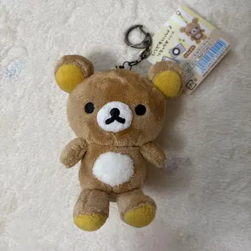 리락쿠마 언제나 함께 외출 봉제 인형 키링 리락쿠마