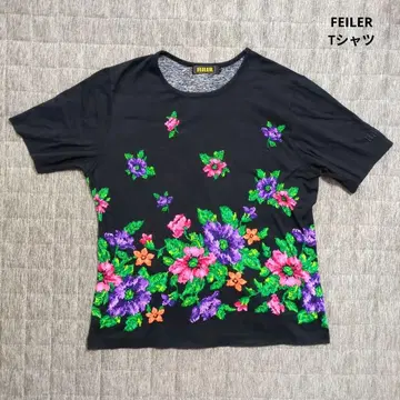 FEILER 페이러 티셔츠 L 꽃무늬