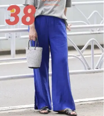린넨 슬릿 이지 팬츠 JOURNAL STANDARD relume