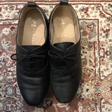 ing 블랙 레이스업 포멀 신발 24.5cm