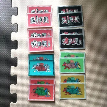 훼미리마트, 로손, King Gnu, 킹 누 스티커 각 4종 2개