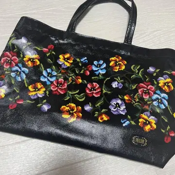 FEILER 꽃무늬 토트백 핸드백