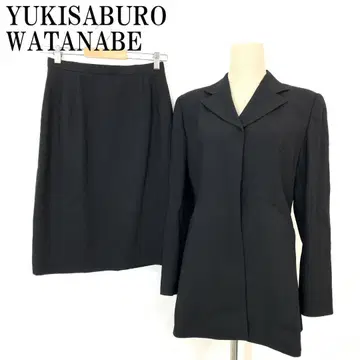 유키사브로 와타나베 스커트 수트 블랙 11 B8577