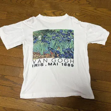 90s 고흐 티셔츠 아이리스 빈티지 GOGH 싱글 스티치