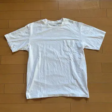 THE NORTH FACE 화이트 티셔츠 S