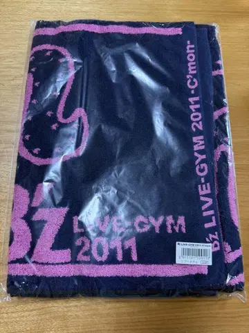 B'z LIVE-GYM 2011 C'mon 투어 타월 미개봉 새상품