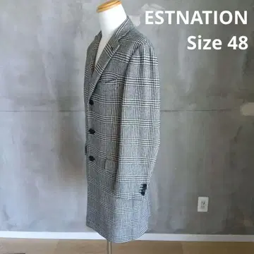 Estonation 롱 체스터 코트