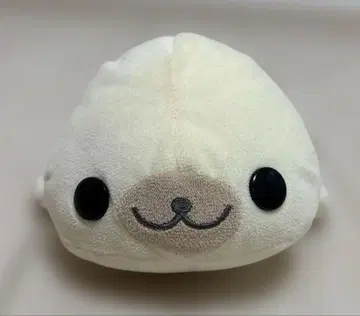 마메고마 봉제 인형 시오고마 연한 노란색