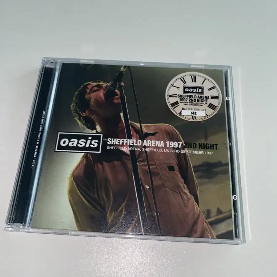 Oasis Sheffield Arena 1997 Live CD #오아시스,#Oasis