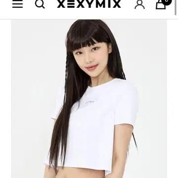 제쿠시믹스 ICE FEATHER 2.0 백 슬릿 크롭 길이