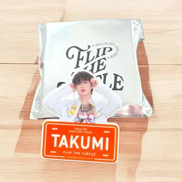 INI 오자키 타쿠미 오자키 명찰 FLIP THE CIRCLE FTC
