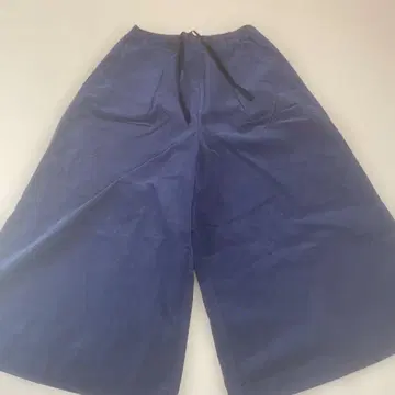 Sarahwear 네이비 와이드 팬츠