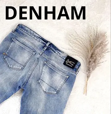 DENHAM 덴함 라이트 블루 스키니 데님