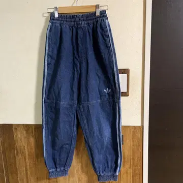 아디다스 adidas 데님 조거 팬츠
