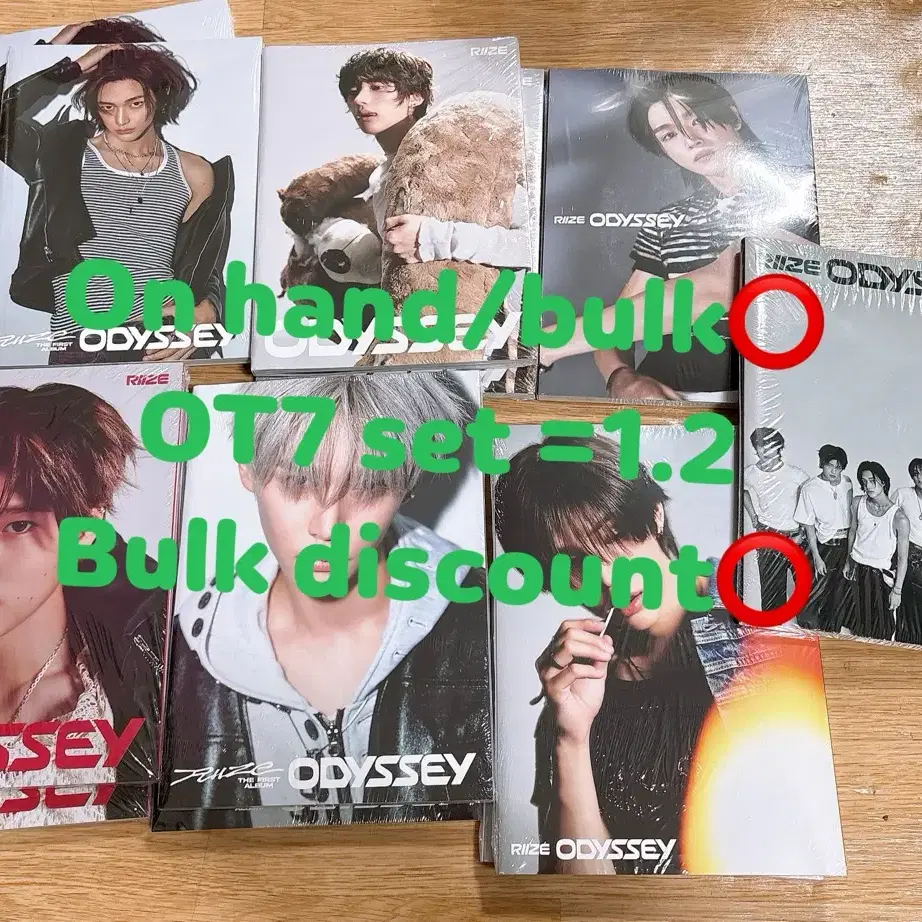  特価ブログのポータルサイト Regular Delivery) Riize 7-Piece Set for Secure Payment on K-POP・アジア