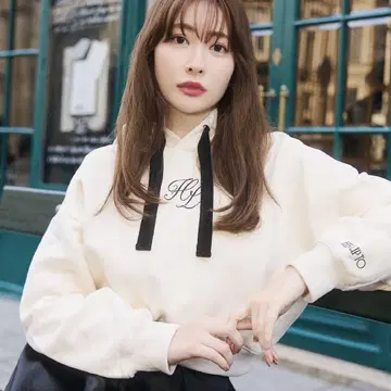 헤르립토 HLT 라운지 드로우스트링 후드 집업