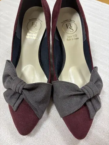 H.S. 버건디 펌프스 22cm (힐 6cm)