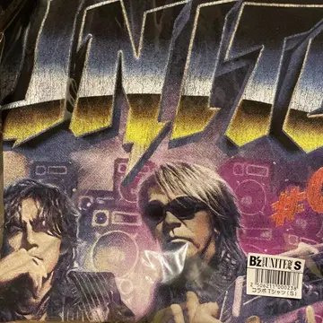 B'z UNITE#2 맥시멈 더 호르몬 콜라보 티셔츠 S 사이즈