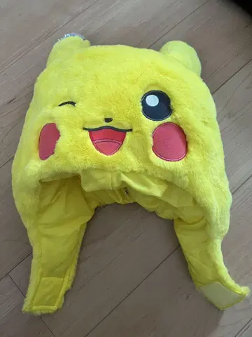 피카츄 귀도리 모자