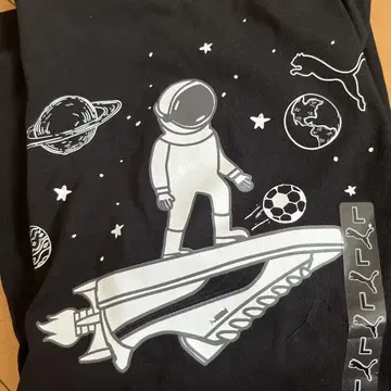Puma 우주 비행사 티셔츠 블랙