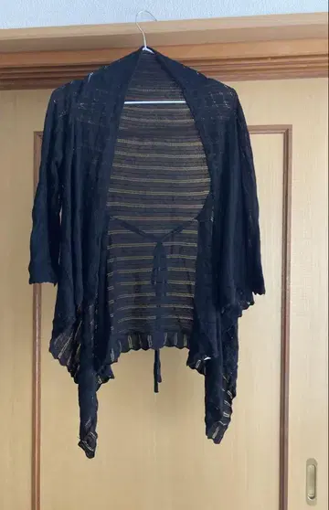 블랙 가디건
