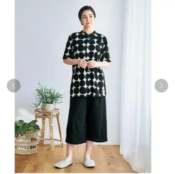 와코루 sousou 도트 무늬 파자마 룸웨어 세트 새상품